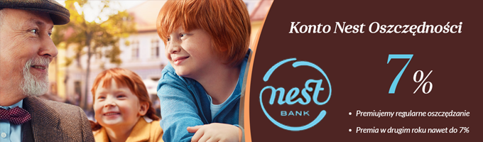 Nest Bank - konto oszczędnościowe